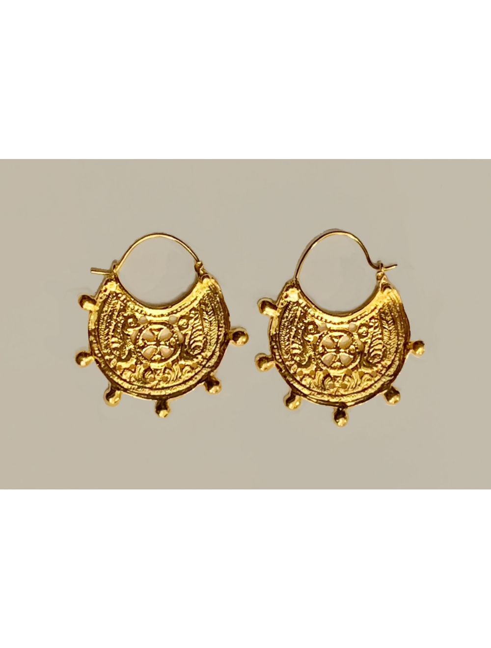 ＷＥＢ限定カラー有 【temple of the sun】peacock earring 美品