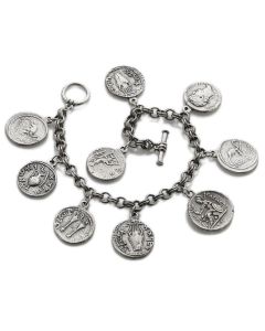 Roman Coin Bracelet