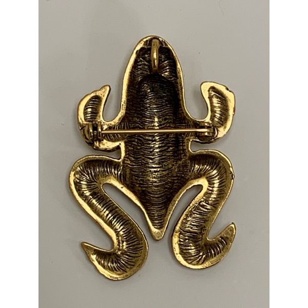 Dumbarton Oaks Musica Frog Pin/Pendant - Dumbarton Oaks Museum Shop